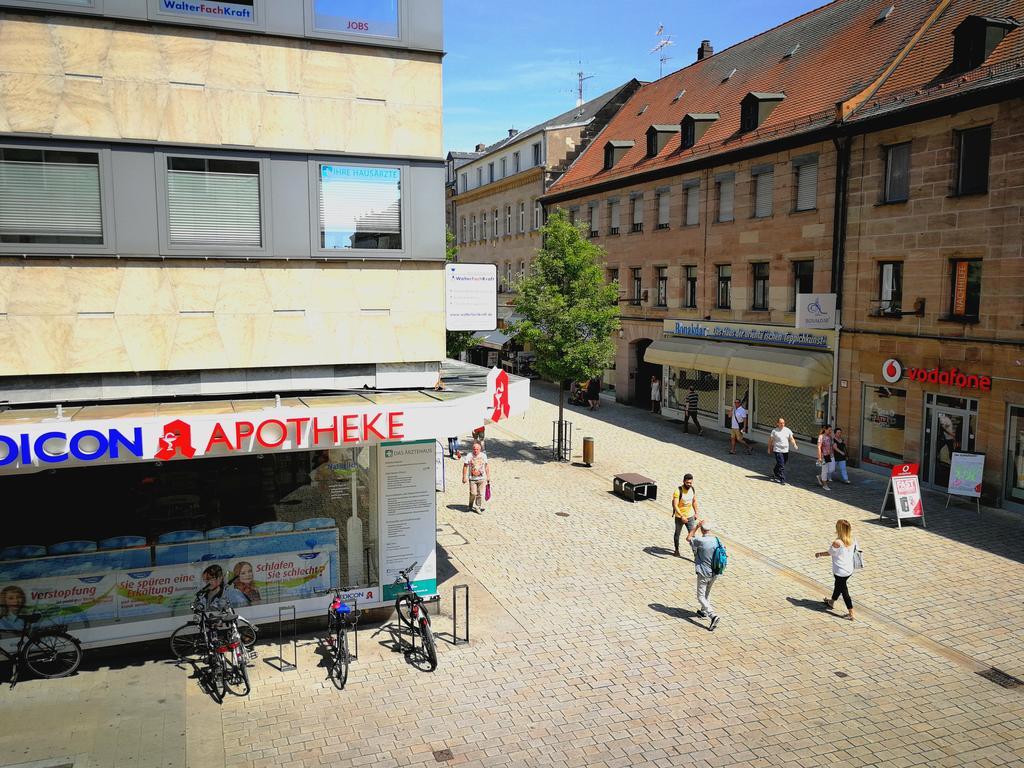 Privatzimmer Fuerth Zentrum Exterior foto
